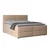 Livetastic BOXSPRING POSTELJA 180 cm  x 200 cm , les, kovina, umetna masa, tekstil, karton, leseni material naravne barve