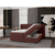 Boxspring Krevet Elodie 160/200 cm , crvena