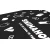 Swimaholic swimming world microfibre towel black