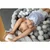 Ricokids 3m povoj za otroško posteljico - modro-siv