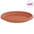 Kružni Pladanj za Cvijeće 24 pcs Crvena cigla O 21,5 x 2,5 cm