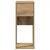 Tower stalak za računalo s ladicom boja hrasta 30x44x74 cm