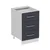 Hanah Home kuhinjski element Minar 4161, 50 cm, beli / antracit