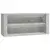 Stalak za cipele boja betona 100x35x45 cm konstruirano drvo