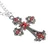 Ovratnica Cross - Red - PSY1139