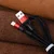 Hoco Kabel USB A na USB C Hoco 2A, 1 m, X26, črno-rdeč