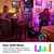 LEPRO Pametni LED trak 10 m RGB Alexa