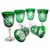 Marika Kozarci za vino Emerald Crystal 220 ml z vonjem ananasa