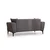 Atelier del Sofa Dvosed Hamlet 95x77x180cm Tamnosivi