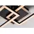 Rabalux Plafonjera Ramin, LED, Sa daljinskim, 30W, 3000-6500K, 60x22cm, Crna