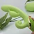 SuperLove Inflatable G-Spot Rabbit Vibrator Lime