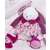 Doudou Plišasta igrača roza zajček 30 cm
