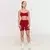 GymBeam Women‘s Varsity Shorts Red
