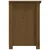 Vidaxl TV omarica medeno rjava 79x35x52 cm trdna borovina