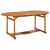 7-dijelni vrtni blagovaonski set 180x90x75 cm bagremovog drva