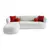 ATELIER DEL SOFA Ugaona garnitura Roma Left White