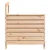 Vrtna sofa s naslonom za ruke 69x62x70,5 cm od masivne borovine