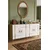 Hanah Home komoda Ilay 150, 150 cm, hrast Sapphire / bela / zlatna