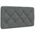 Vidaxl Posteljni okvir brez vzmetnice temno siv 90x200 cm blago