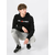 JACK & JONES Majica, črna