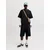 JACK & JONES Majica JCOBIARRITZ  črna / bela