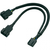 AKASA RAZDELILNI KABEL Y ZA ventilator AKASA, 4-POLNI, 15 CM