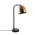 Opviq Stona lampa E27 Max 40W, Siva
