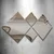 Wallity slika 4MDF2209841, 60x115 cm, 4 dijela