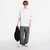 Pulover C.P. Company Light Fleece Short Sleeve Sweatshirt Off White S
