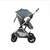 Kolica za bebe Kaia Kikka Boo Dark grey