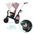 KINDERKRAFT Tricikl EASYTWIST Mauvelous Pink