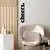 Wallity Zidna dekoracija Cheers, 70x16 cm, Crna