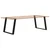 Noge za blagovaonski stol U-oblik 2 kom Crne 90 x (72-73) cm Čelik