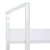 Police za knjige s 5 razina crne 60 x 27,6 x 158,5 cm drvene