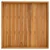 Vidaxl Servirni pladenj 60x60 cm trdna tikovina