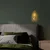 Opviq Zidna lampa Leaf-15322, 20x30x8cm, IP20, Zlatna boje