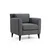 Atelier del Sofa Fotelja Nordic 76x83x80cm Tamnosiva