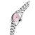 GUESS Analogna ura Alice roza/srebrna