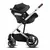 Cybex kolica Balios S Lux, DeepBlack(sivi ram)