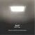 Ugradna LED svetiljka SAMSUNG CHIP LED/3W/230V 6500K 9x9 cm bela
