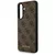 Originalen trden TPU ovitek Guess 4G Metal Logo za Samsung Galaxy A56 - rjav