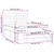 Vidaxl Box spring posteljni z vzmetnico temno siv 140x190 cm blago