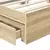 Krevet s od storage Sonoma hrast 160 x 200 cm Konstruirano drvo