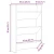 Ormar za cipele Crni hrast 60 x 18 x 90 cm Konstruirano drvo