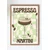 Plakat 21x30 cm Espresso Martini Bar a4
