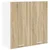 Viseći ormarić Sonoma hrast 80 x 31 x 80 cm Konstruirano drvo