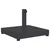 Baza za suncobran Tamno siva 45 x 45 x 31,5 cm