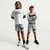 Nike K NSW CLUB FT SHORT BRAND NG, dječije kratke hlače, siva IF2752