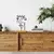 Atelier Del Sofa Dekorativna figura Fall, 28x8x17 cm, Crna