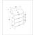 Hanah Home Polica za dečiju sobu Aros, 61,5x100x28,4 cm, Boje hrasta